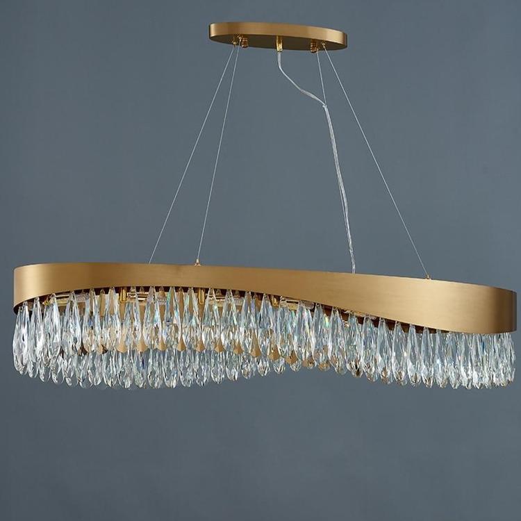 Arian Oval Crystal Chandelier - Image 2