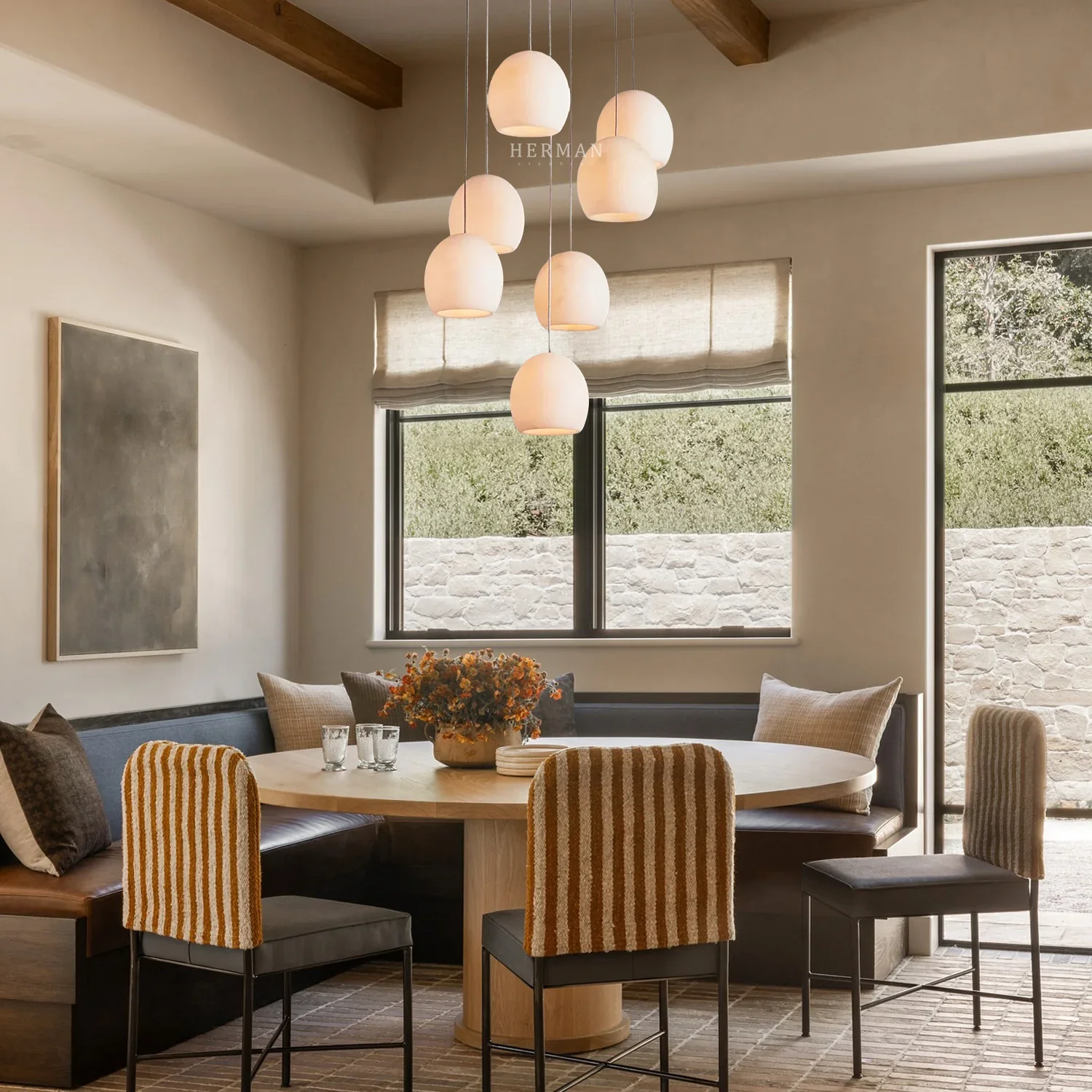 Arica Round Chandelier - Image 5