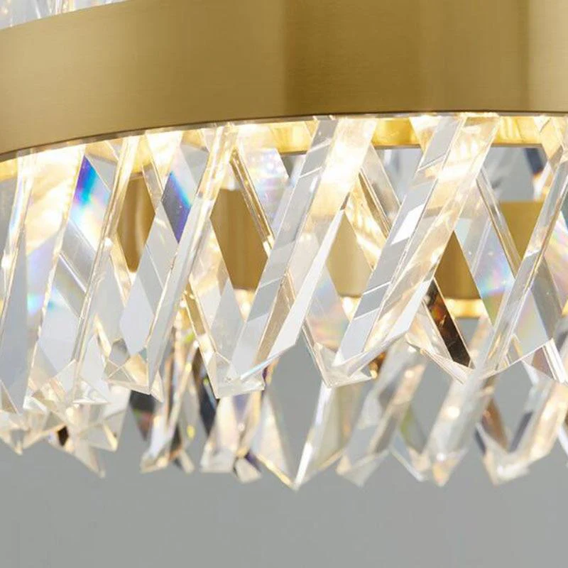 Arsenio Open Round Crystal Chandelier - Image 5