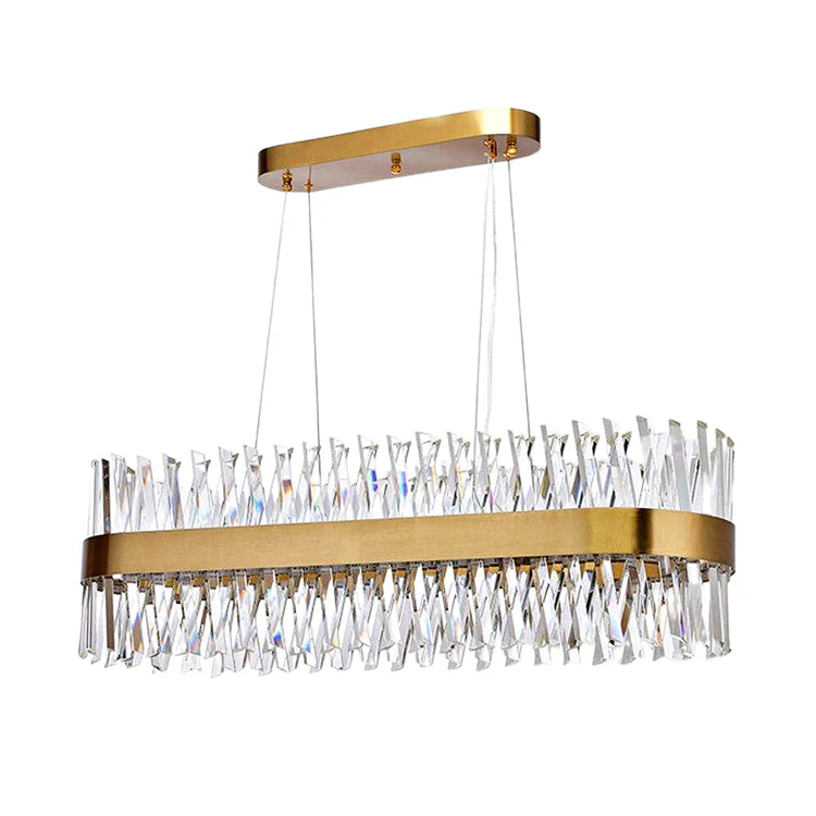 Arsenio Oval Crystal Chandelier - Image 2