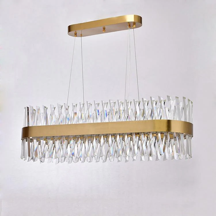 Arsenio Oval Crystal Chandelier - Image 5