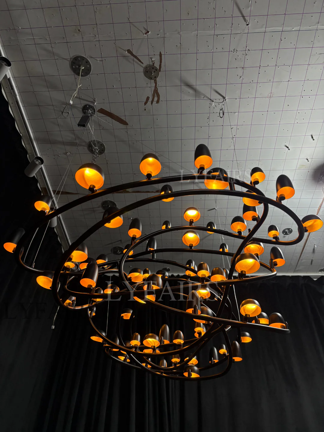 Art Design Mushroom Cluster Chandelier - Image 5