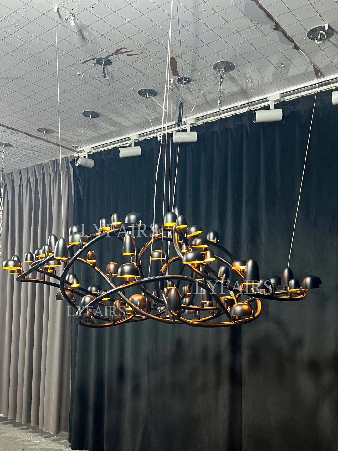 Art Design Mushroom Cluster Chandelier - Image 8
