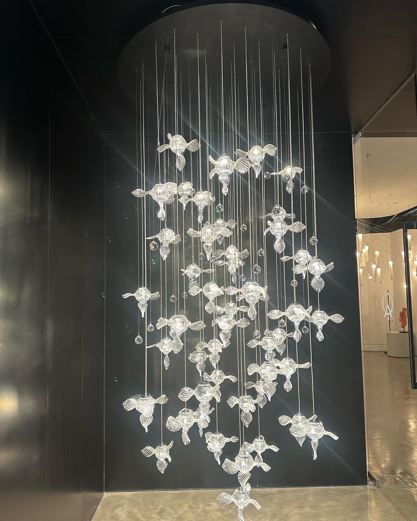Modern Art Design Propeller-like Crystal Chandelier for Staircase/Villa/Foyer/High-ceiling Space - Image 5