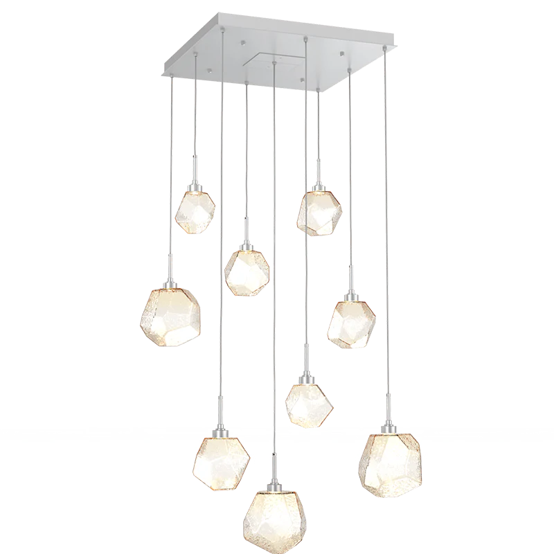 Art Twisted Square Chandelier - Image 2