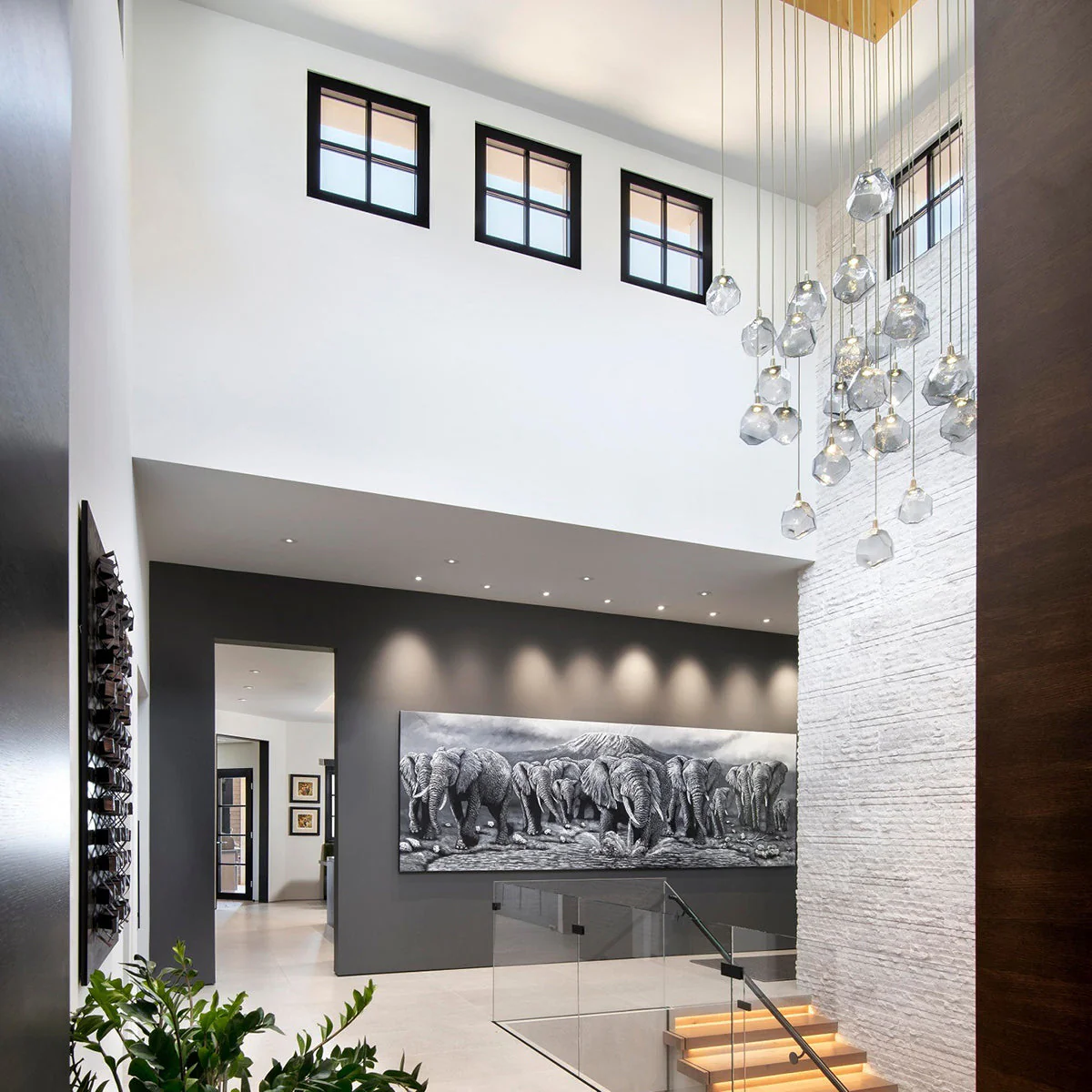 Art Twisted Square Chandelier - Image 20