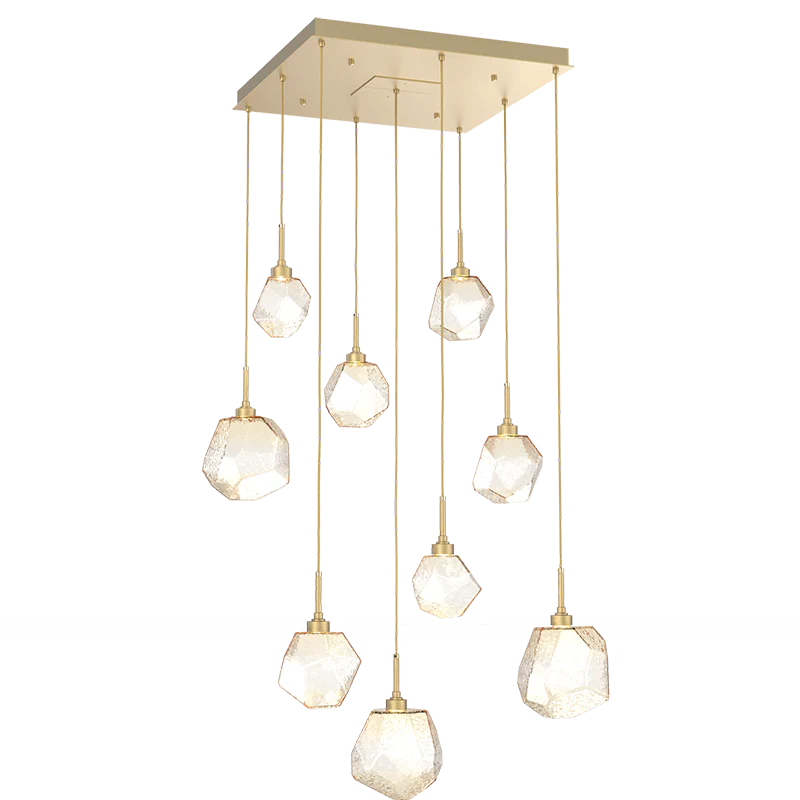 Art Twisted Square Chandelier - Image 5