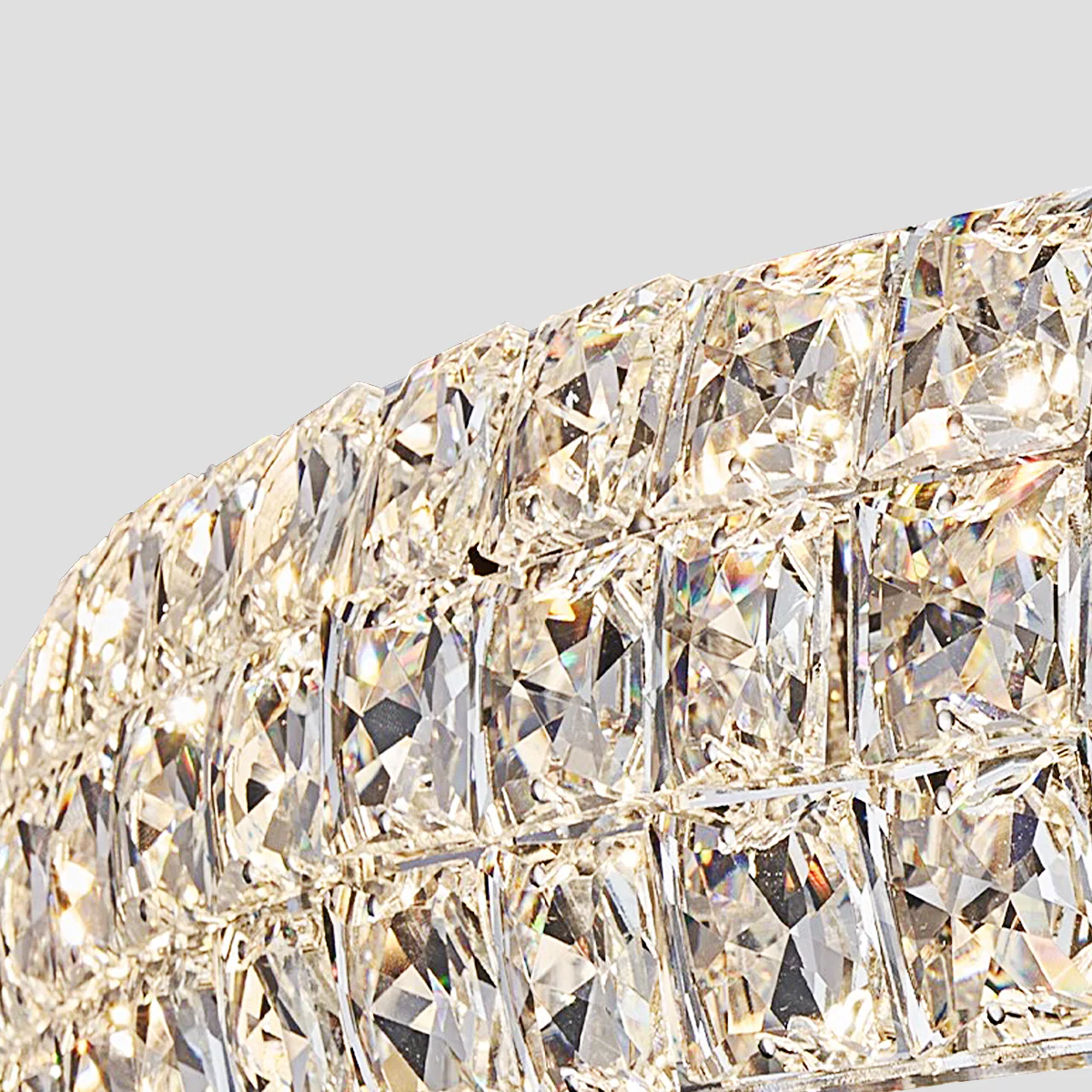 Aster Halo Crystal Multi-Tier Ring Chandelier - Image 7