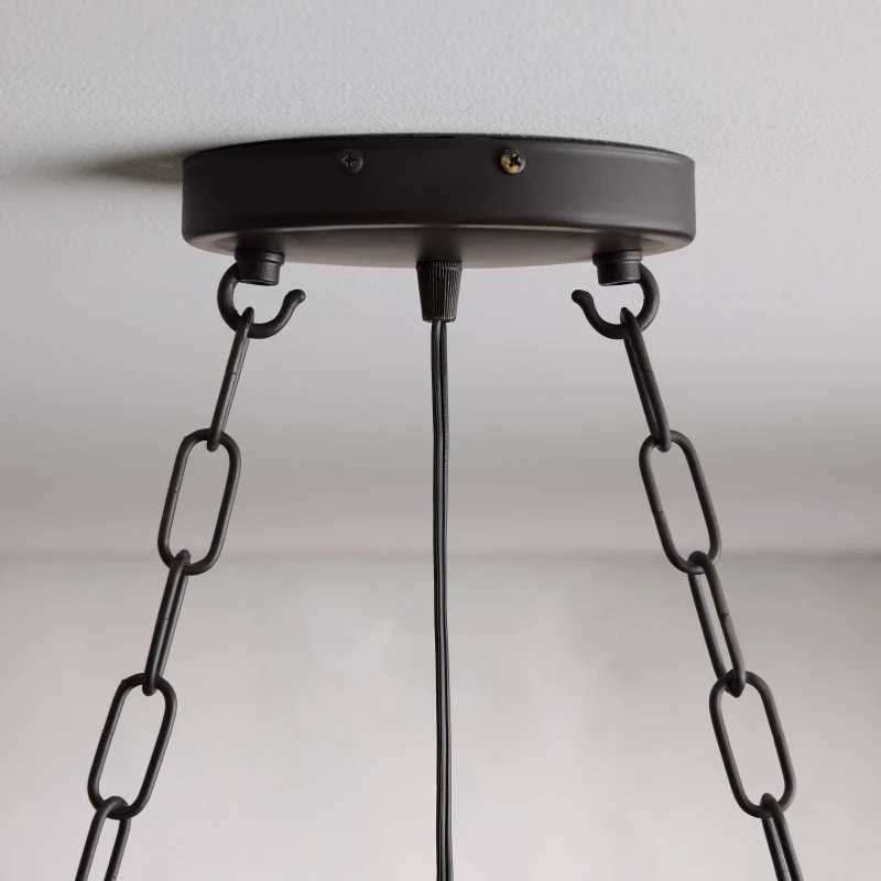 Aubrey Oval Crystal Ball 7 Light Chandelier - Image 7