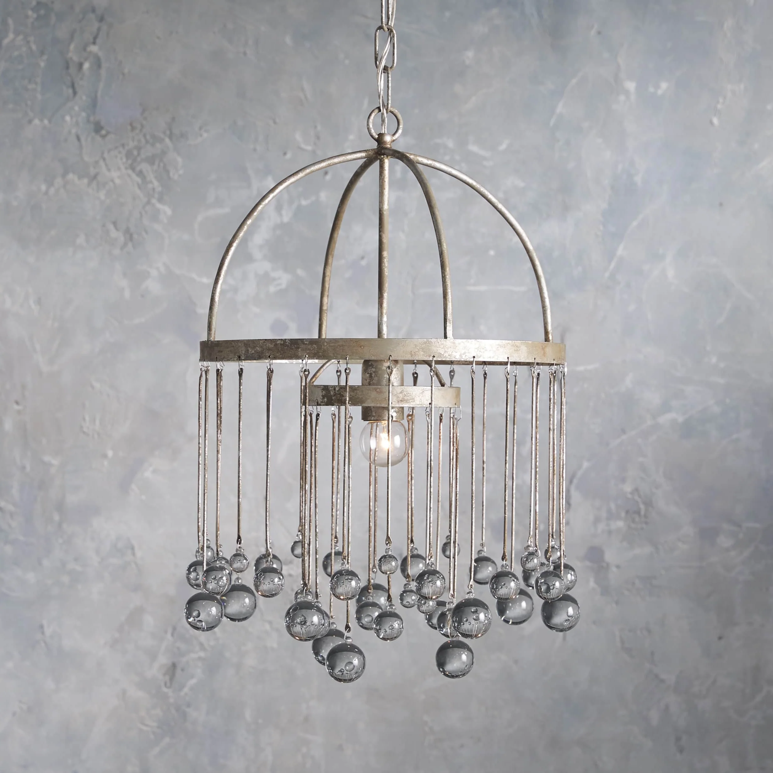 Aubrey Modern Crystal Ball Pendant Lamp - Image 9