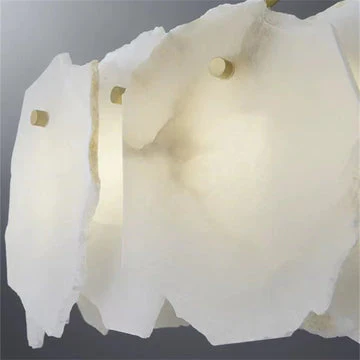 August marble Modern Snowflake chandelier - Image 2