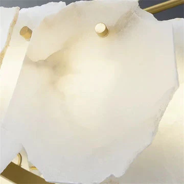 August Mordern  marble Linear chandelier - Image 5