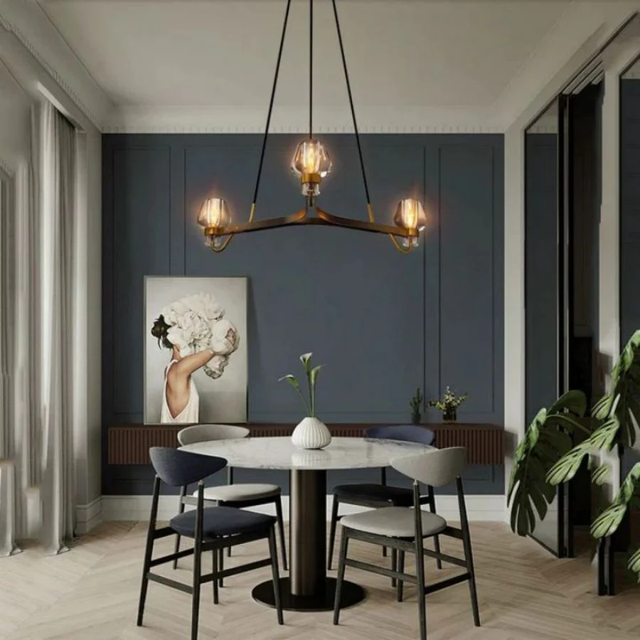 Aurora 3 Light Chandelier - Image 2