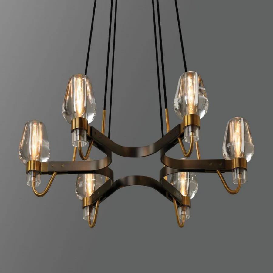 Aurora 6 Light Chandelier - Image 4