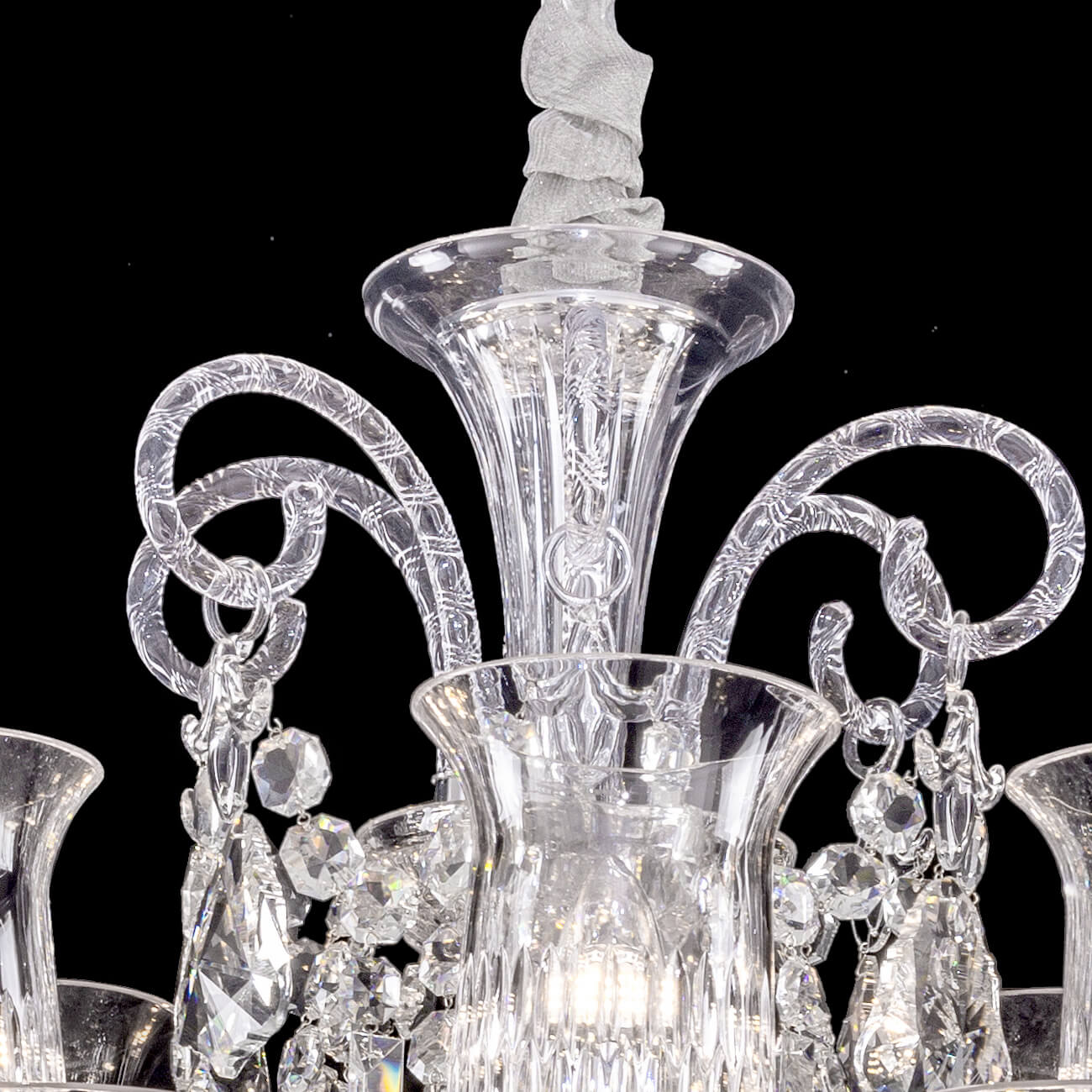 Bacara Crystal Cups Chandelier For Living Room - Image 6