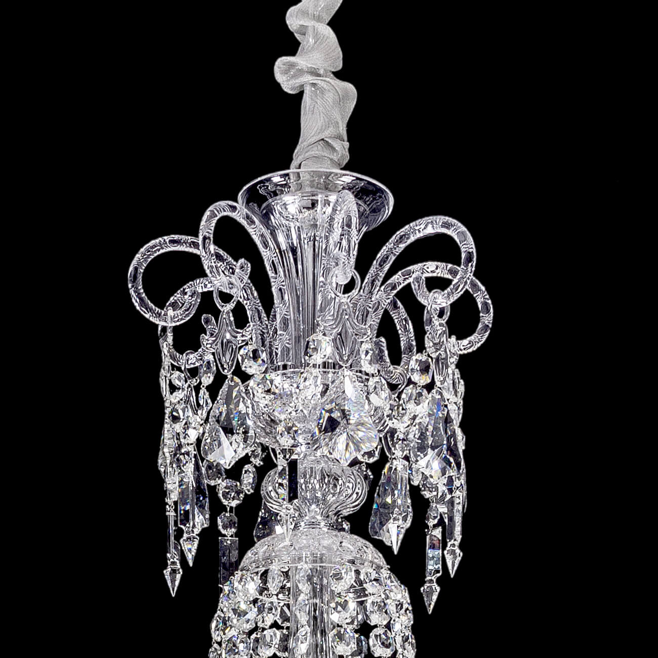 Bacara Crystal Cups Chandelier For Living Room - Image 9
