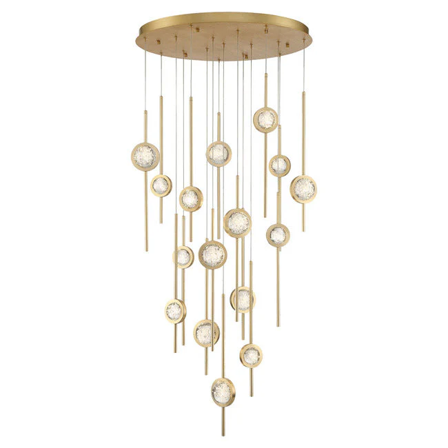Velveton Seeded Glass Chandelier - Image 10