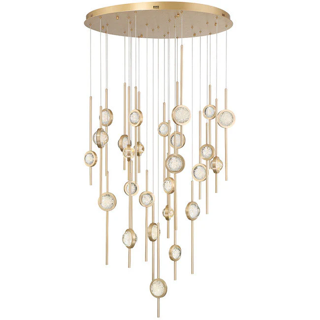 Velveton Seeded Glass Chandelier - Image 11