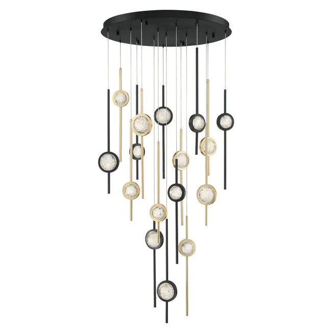 Velveton Seeded Glass Chandelier - Image 14