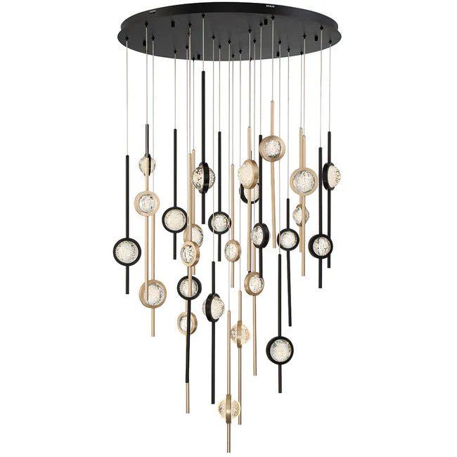 Velveton Seeded Glass Chandelier - Image 15