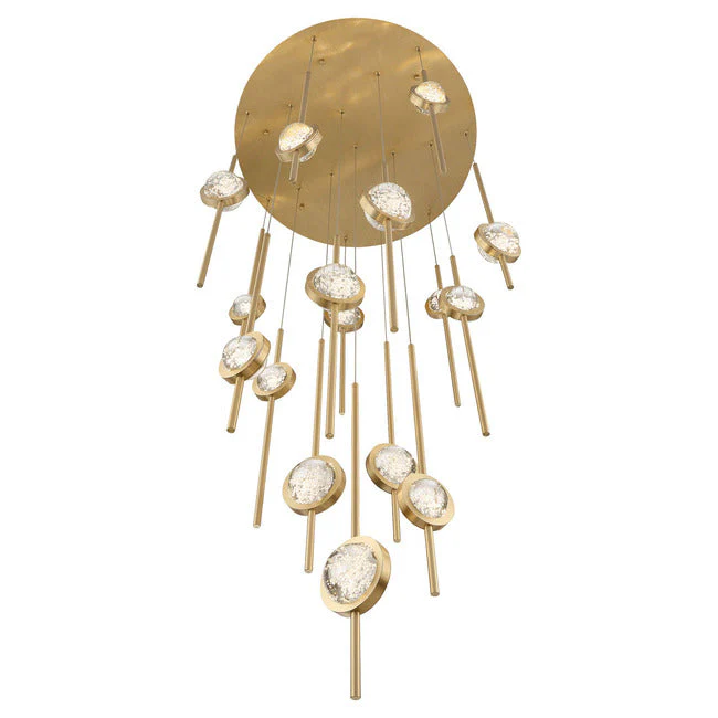 Velveton Seeded Glass Chandelier - Image 4