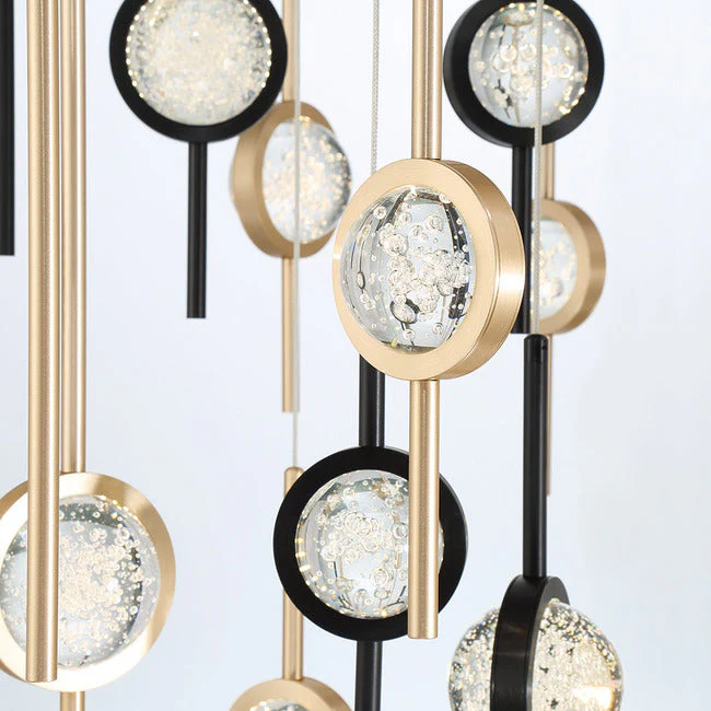Velveton Seeded Glass Chandelier - Image 6