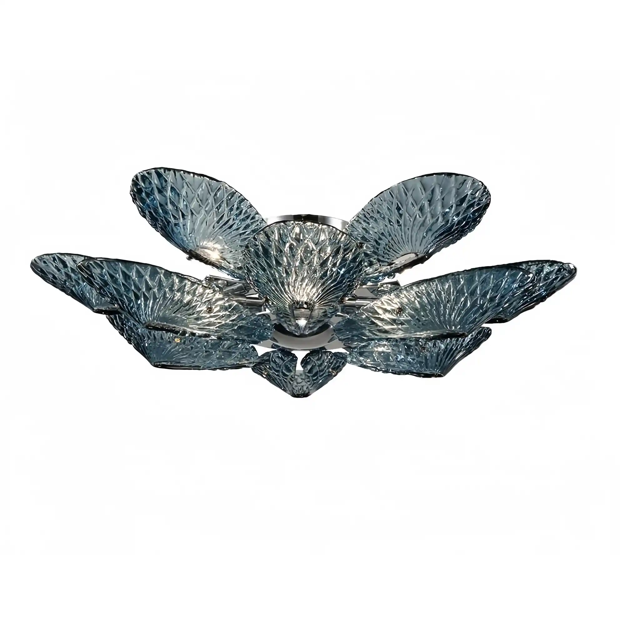 Bella Murano Glass Flower Flushmount - Image 2