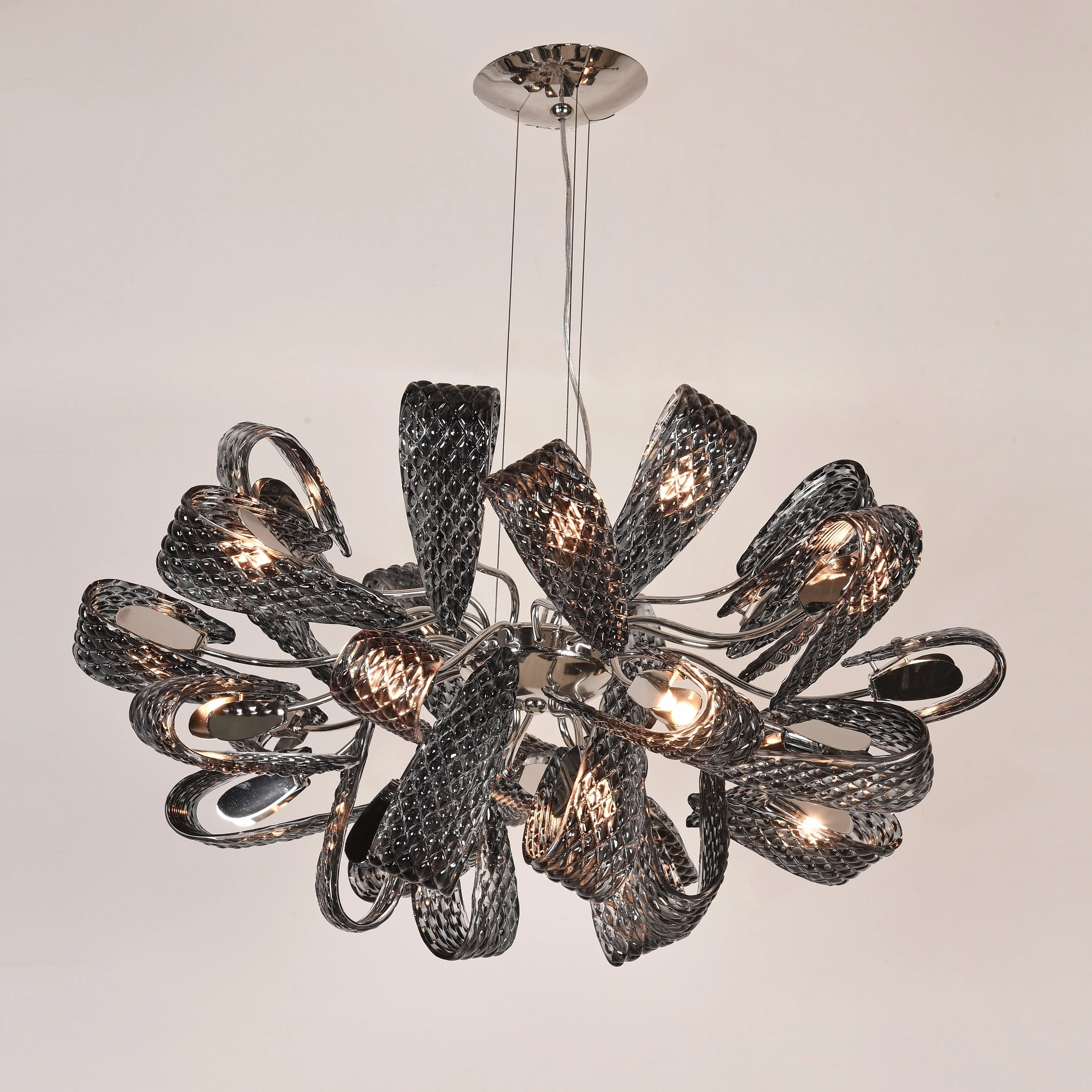 Bella Ropes Murano Glass Chandelier - Image 3