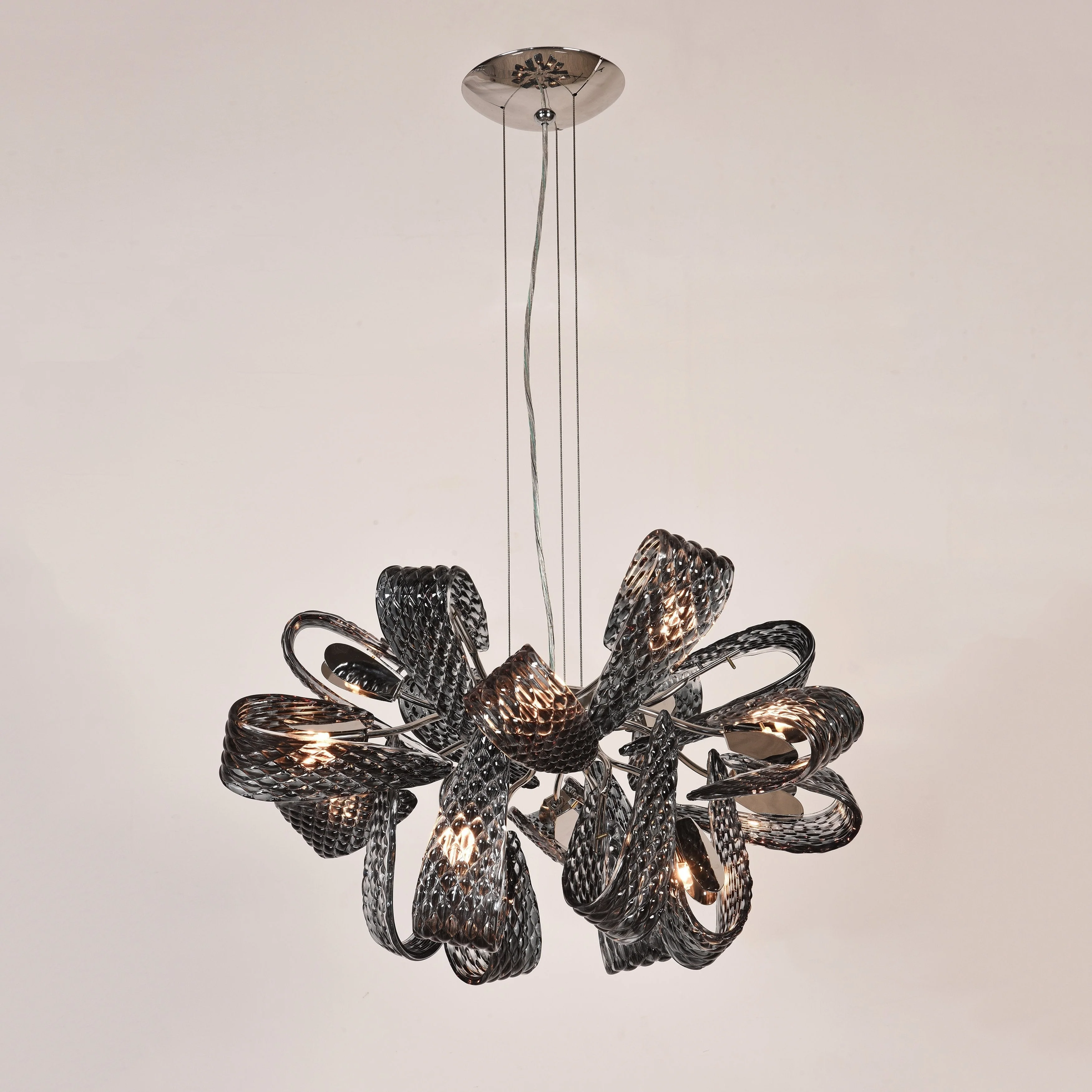 Bella Ropes Murano Glass Chandelier - Image 4