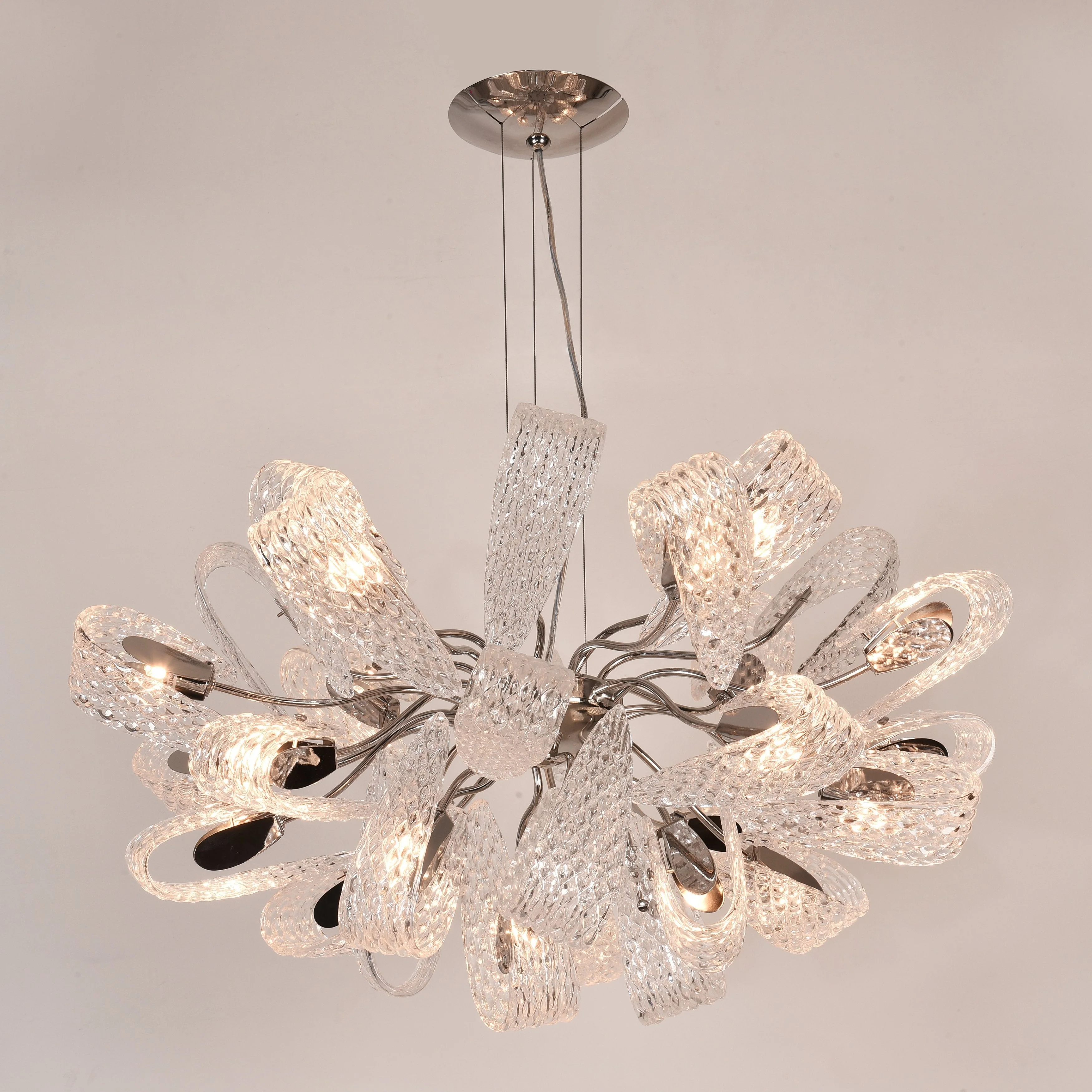 Bella Ropes Murano Glass Chandelier - Image 5