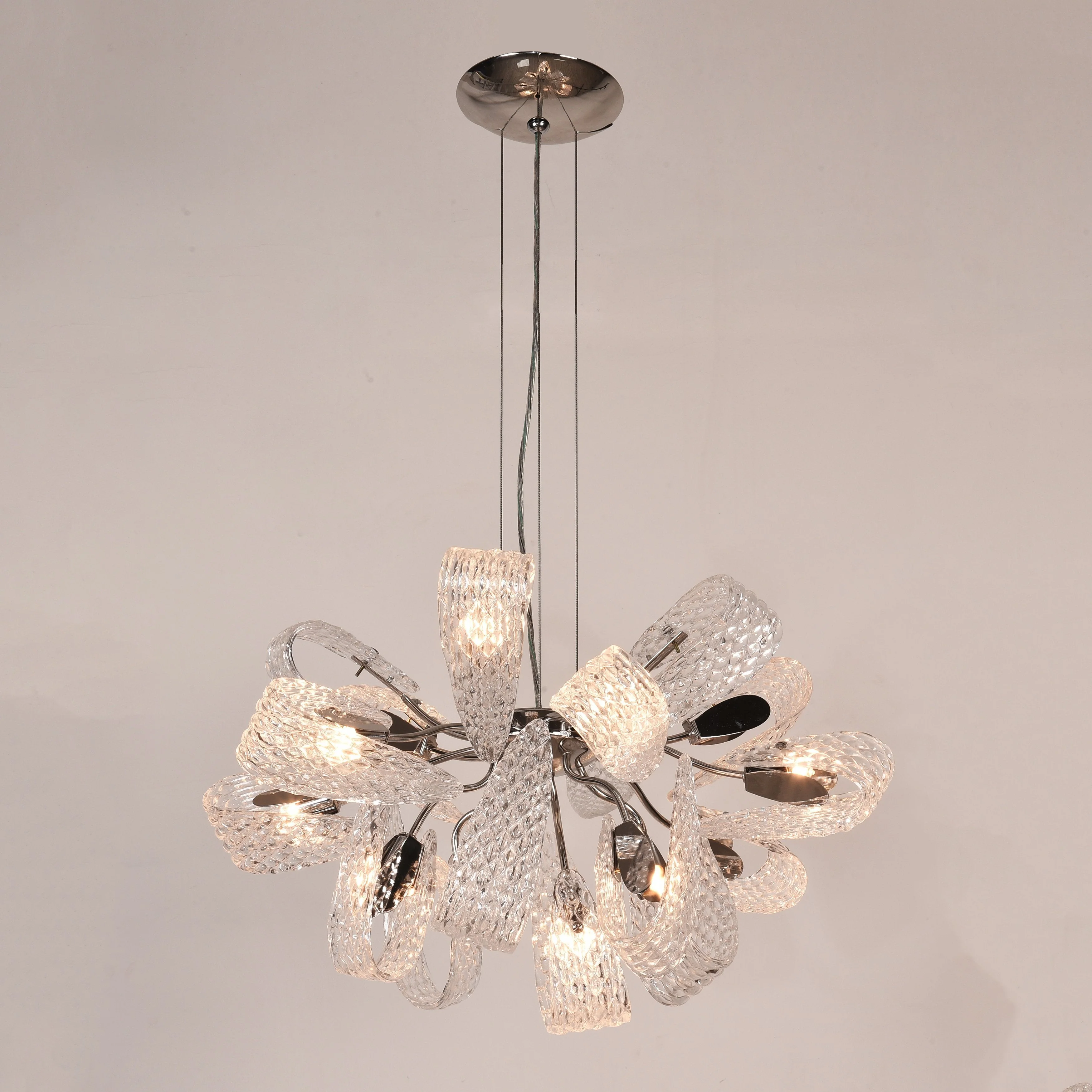 Bella Ropes Murano Glass Chandelier - Image 6