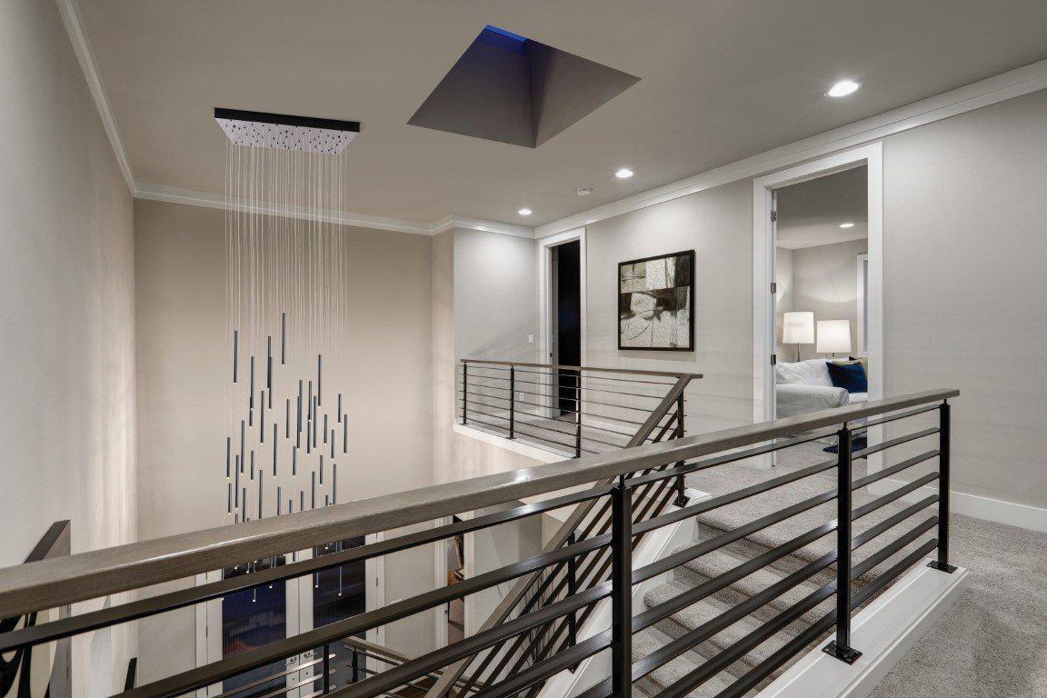 Bellini Square Tri-Tone Tubular Pendant Light Chandelier - Image 31