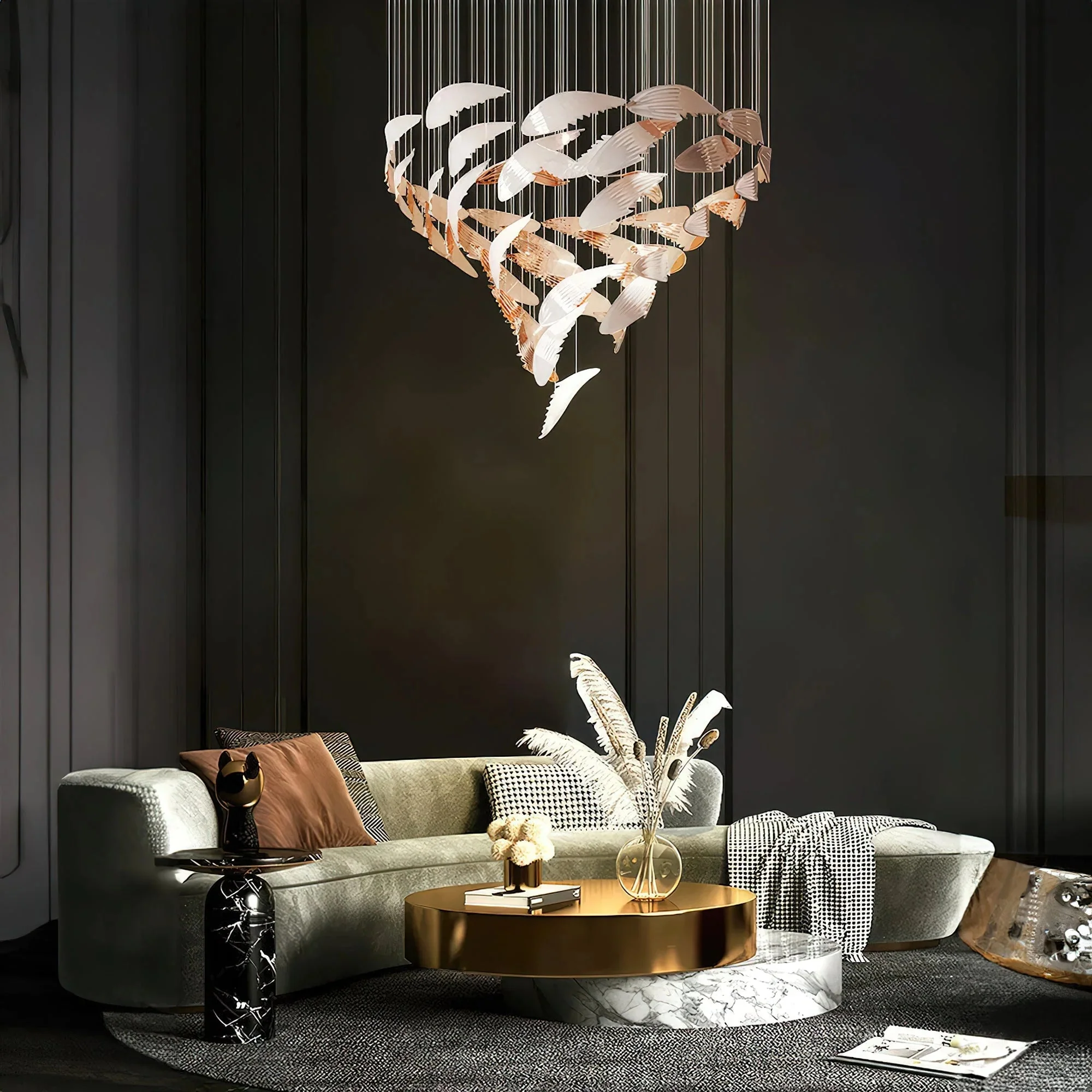 Bennett Wings Chandelier - Image 9