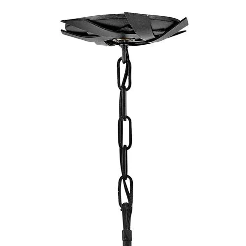 Bergamots Crystal  Chandelier  22"D - Image 5