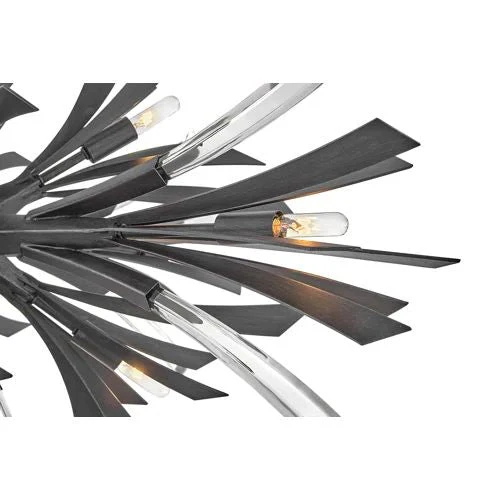 Bergamots 13 Lights Crystal Chandelier - Image 3