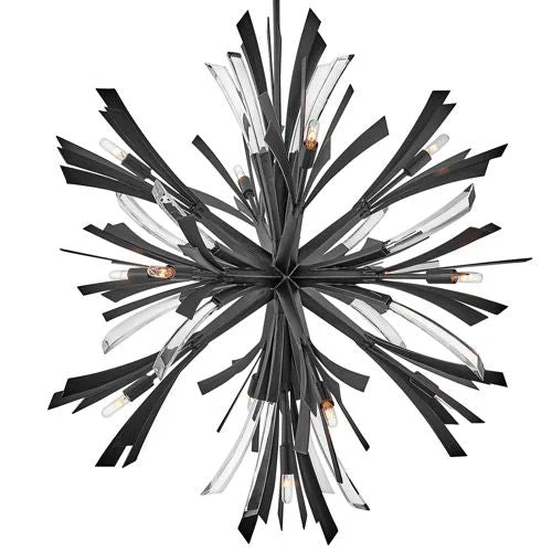 Bergamots 13 Lights  Chandelier 42"H - Image 4