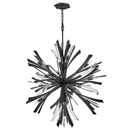 Bergamots 13 Lights  Chandelier 42"H - Image 9