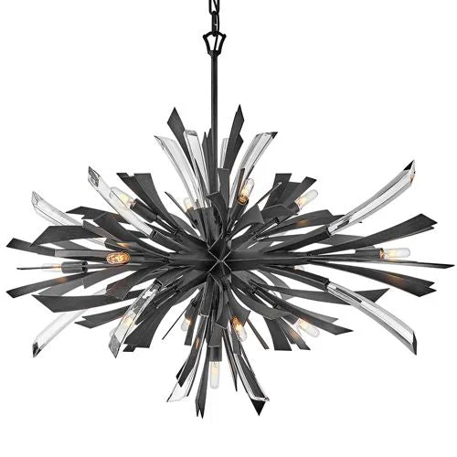 Bergamots 13 Lights Crystal Chandelier - Image 5