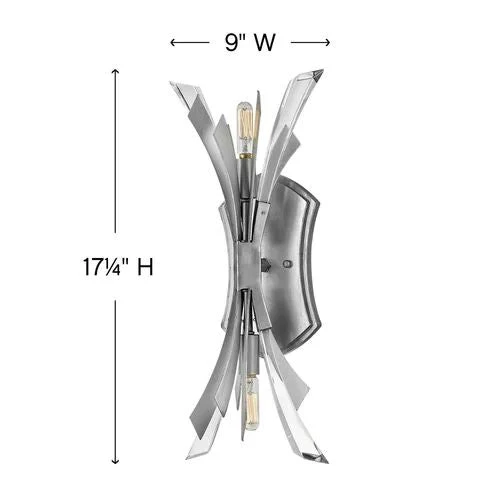 Bergamots 2 Lights Wall Sconce - Image 3