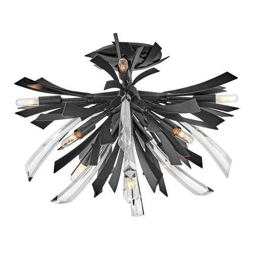 Bergamots 9 Lights Crystal Chandelier - Image 4