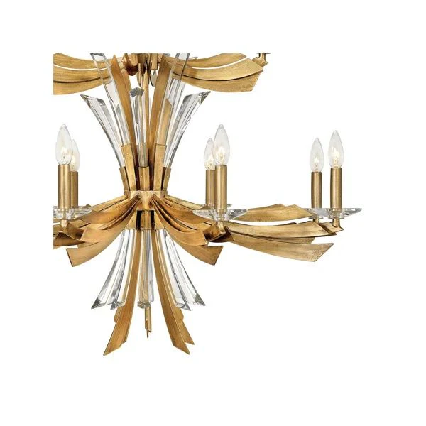 Bergamots Two Tier Crystal Chandelier for Kitchen - Image 3