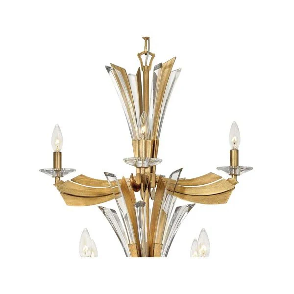 Bergamots Two Tier Crystal Chandelier for Kitchen - Image 4