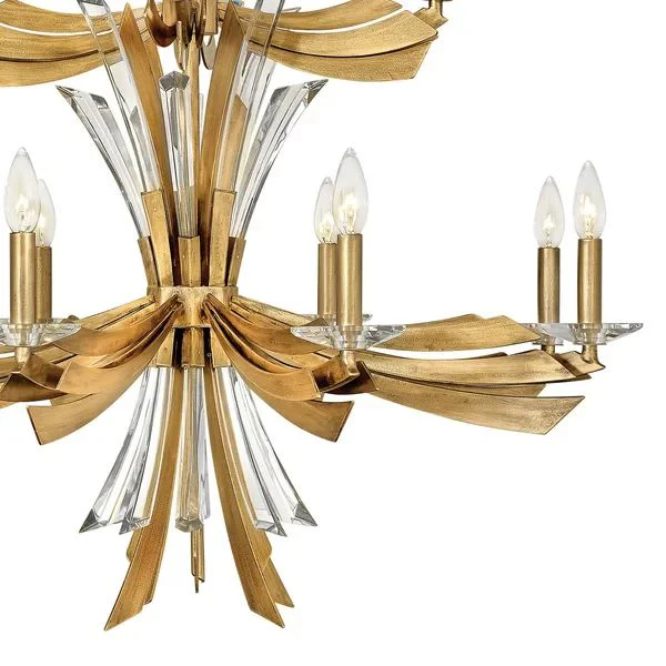 Bergamots Two Tier Crystal Chandelier for Kitchen - Image 5