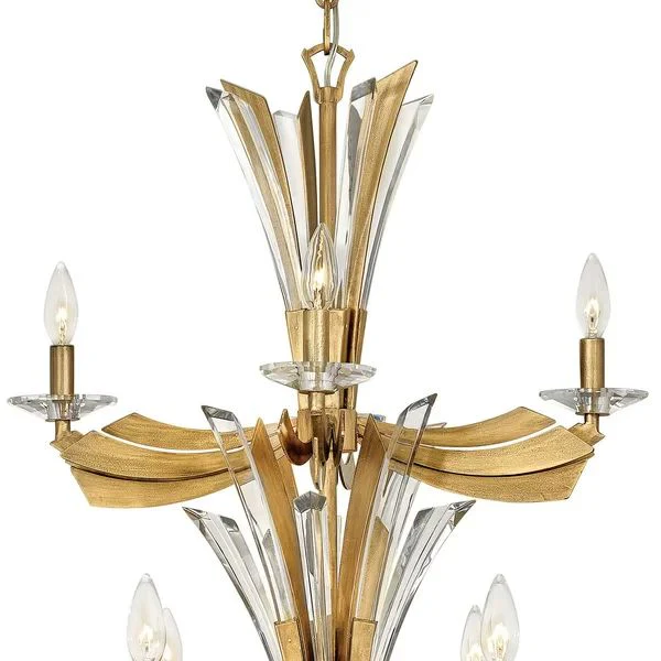 Bergamots Two Tier Crystal Chandelier for Kitchen - Image 6
