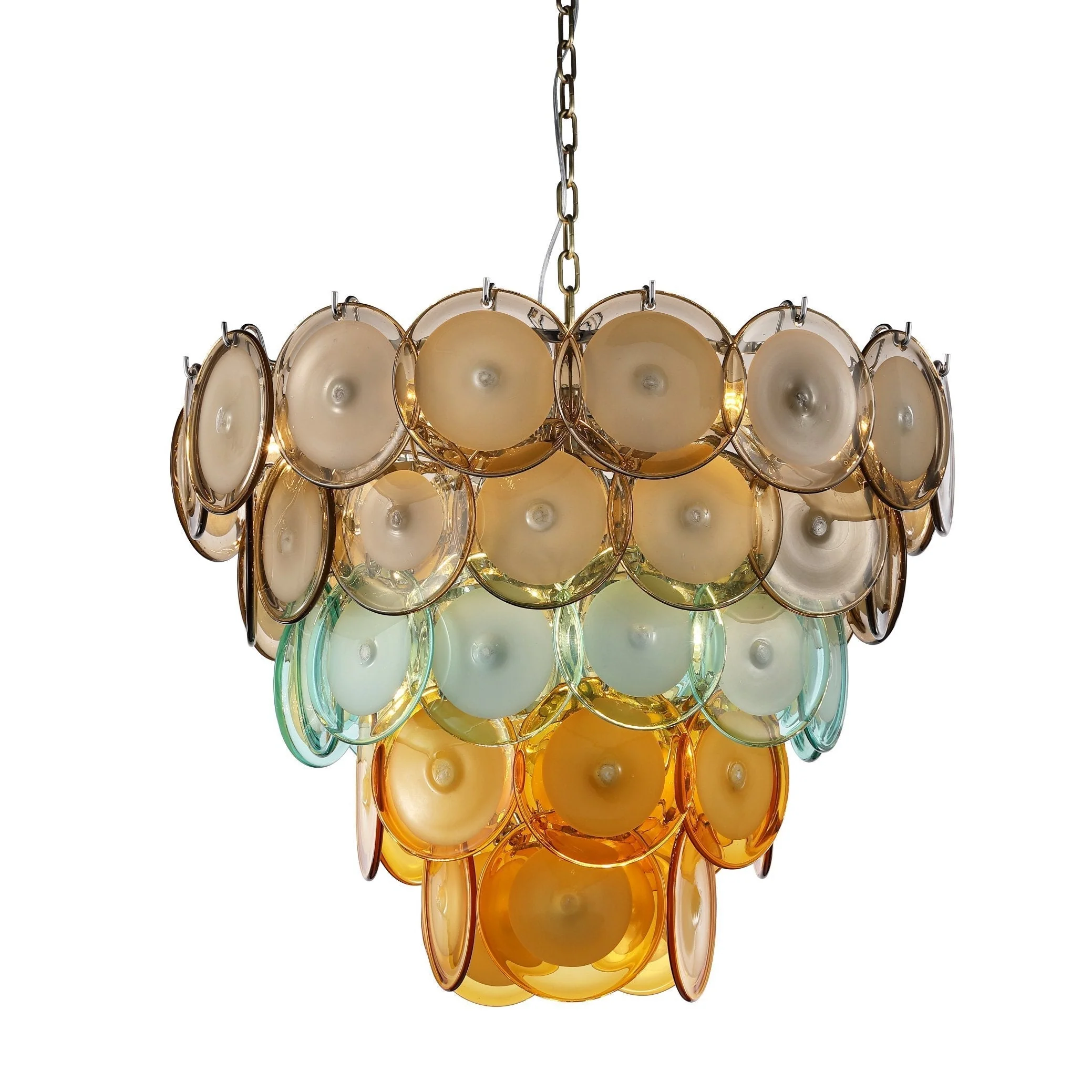 Bettina Murano Round Glass Chandelier - Image 3