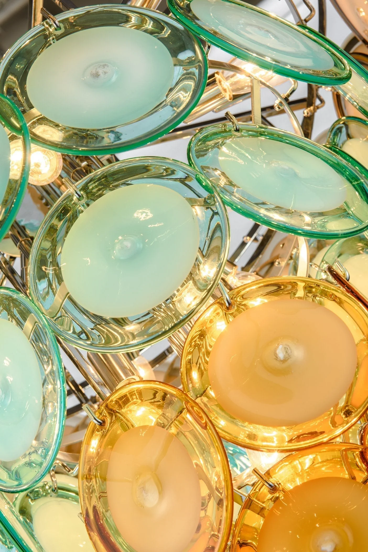Bettina Murano Round Glass Chandelier - Image 9
