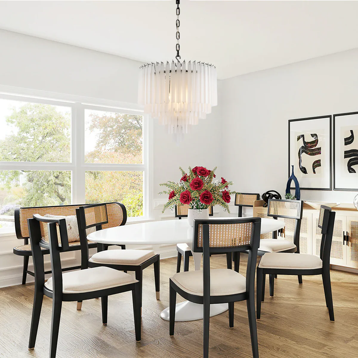 Bissy Round Chandelier - Image 6