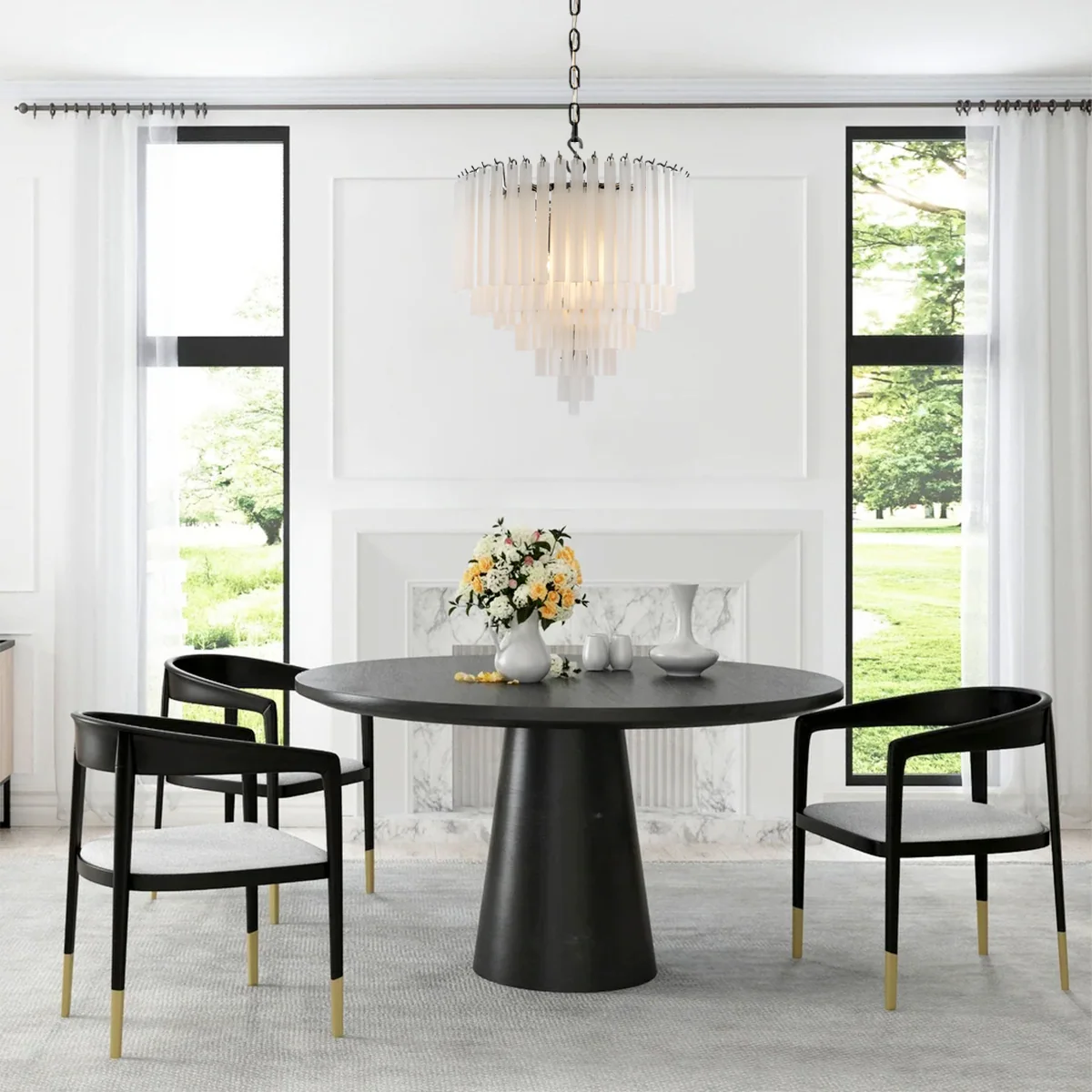 Bissy Round Chandelier - Image 7