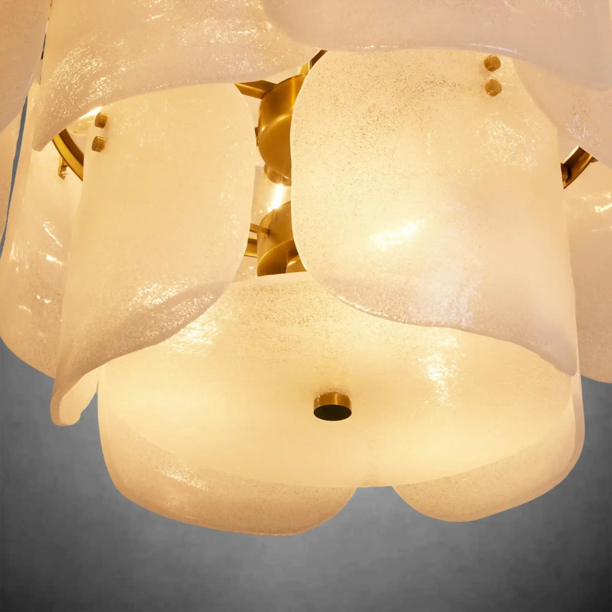 Blaire Round Molten Glass Chandelier - Image 18