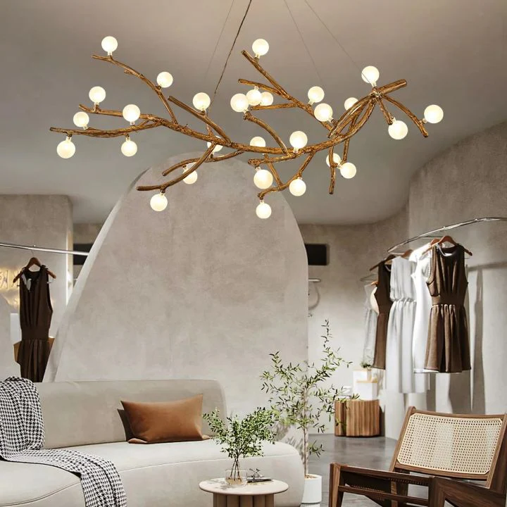 Boho Tree Branch Modern Chandelier - Image 12